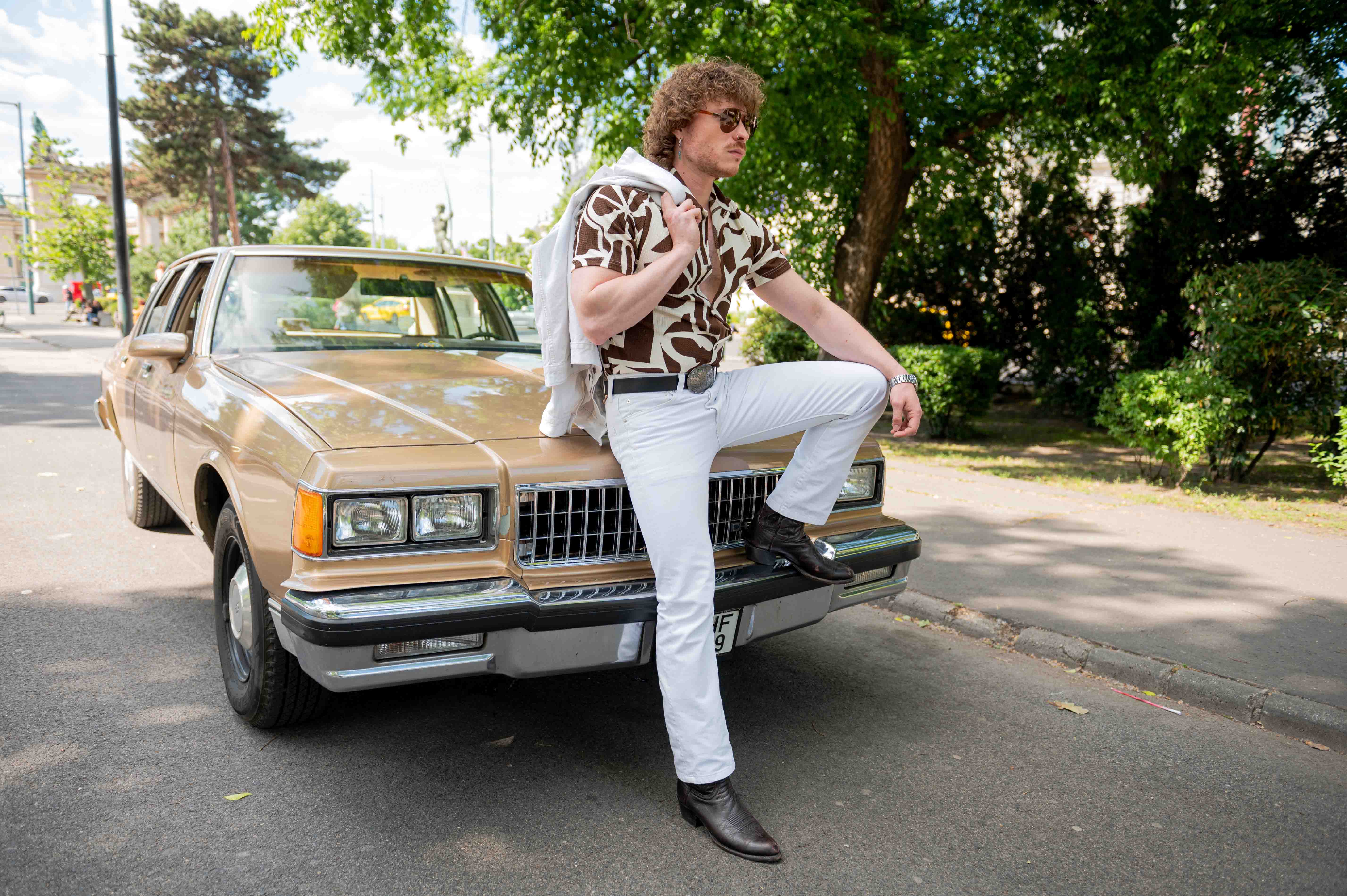 1986 Chevrolet Caprice 70s themed professional photography
